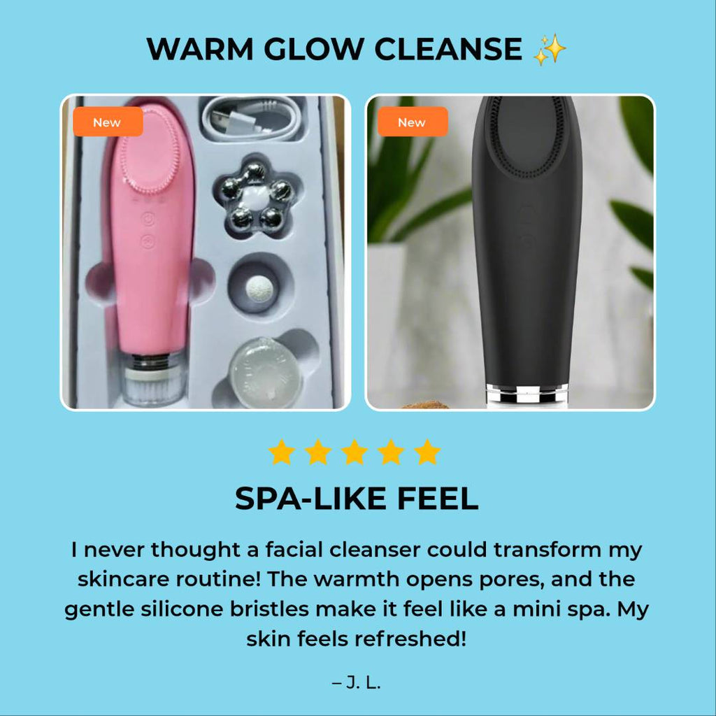 Warm Sensation Facial Cleanser - Deep Pore Cleansing & Spa-Like Skincare